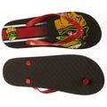 Chicago Blackhawks Gradient Big Logo Flip Flops product image 1, provided for visual reference and product detail review