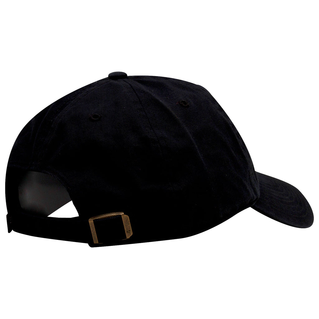 Chicago Bulls Black Primary Logo Clean Up Adjustable Hat product image 2, provided for visual reference and product detail