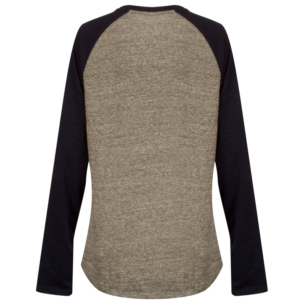 Chicago White Sox Youth Heather Grey and Navy Batterman Long Sleeve product image 2, provided for visual reference and