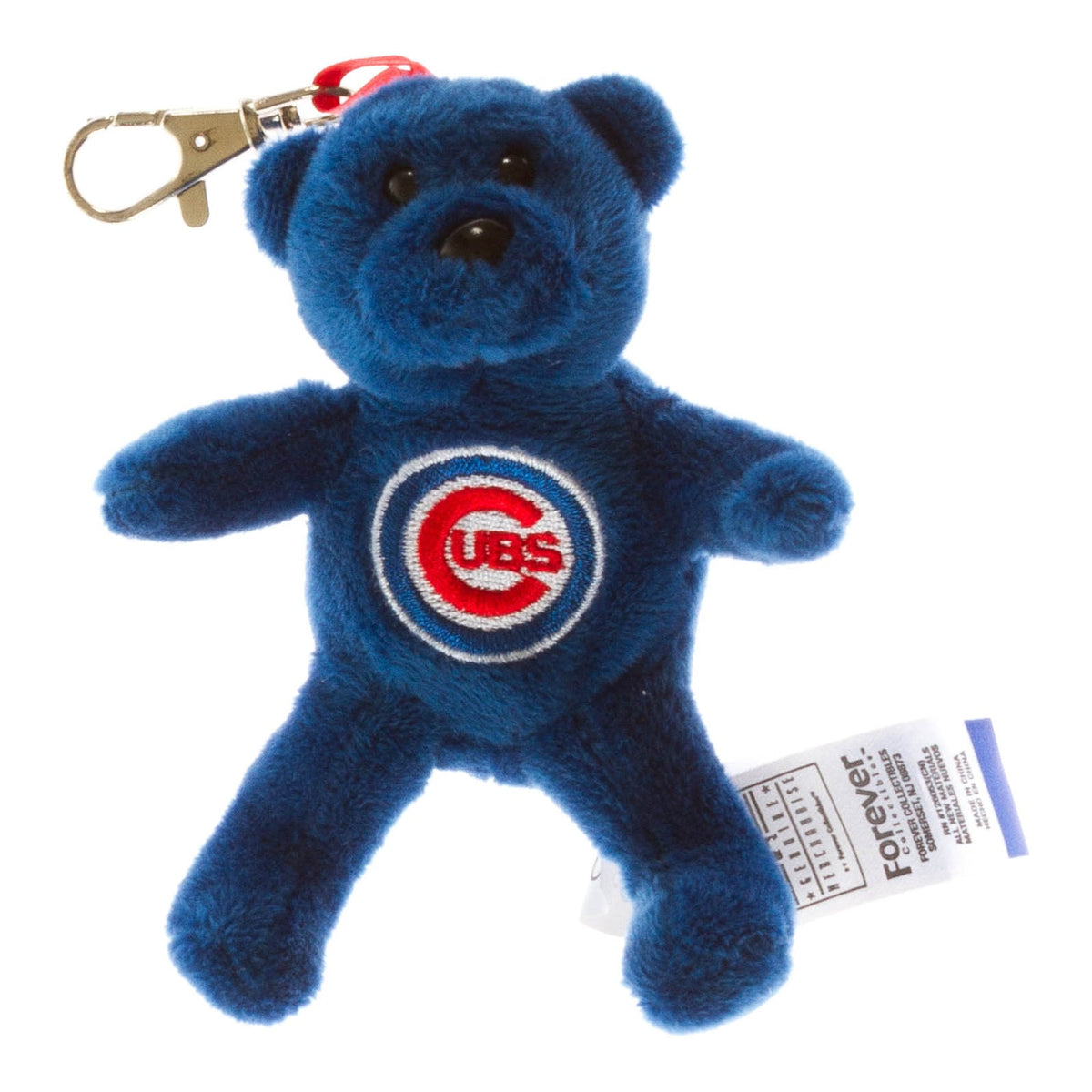 Chicago Cubs 4" Blue Bullseye Logo Keychain Bear product image 1, provided for visual reference and product detail review