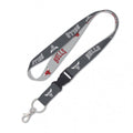 Chicago Bulls Gray Wincraft Lanyard product image 1, provided for visual reference and product detail review