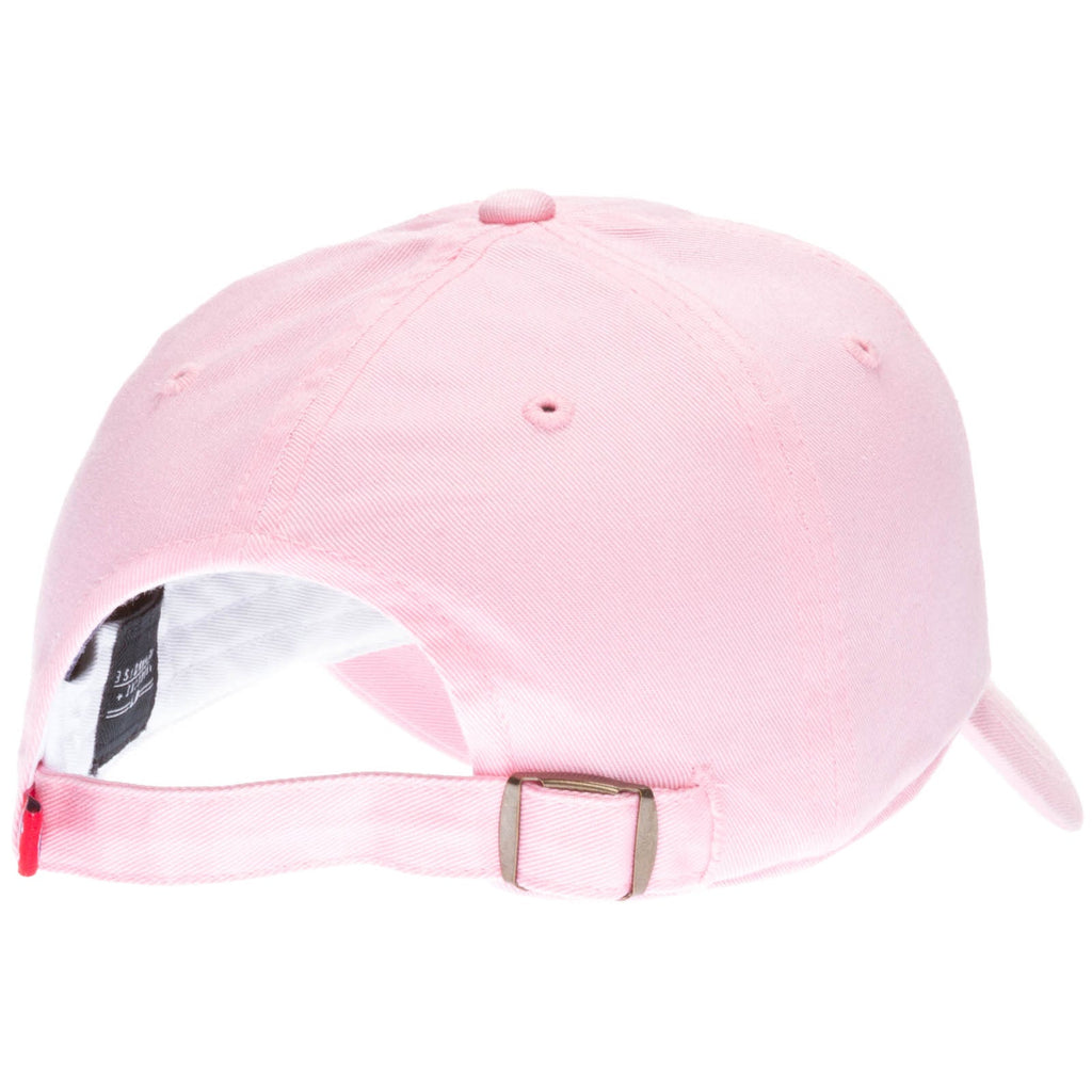 Chicago Cubs Women Pink Adjustable Clean-Up Hat product image 2, provided for visual reference and product detail review