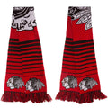 Chicago Blackhawks 2014 Big Logo Scarf With Stripes product image 1, provided for visual reference and product detail review