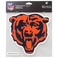 Chicago Bears 8"x8" Full-Color Bear Face Logo Die-Cut Decal product image 1, provided for visual reference and product