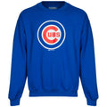 Chicago Cubs Men Royal Bullseye Crewneck Sweatshirt product image 1, provided for visual reference and product detail review