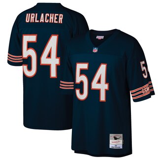 Brian Urlacher Chicago Bears Men Navy Legacy Replica Jersey product image 1, provided for visual reference and product