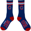 Chicago Cubs Four Stripe Crawl Bear Socks product image 1, provided for visual reference and product detail review