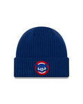 Chicago Cubs Men Royal 1984 Bear Winter Knit Cuff product image 1, provided for visual reference and product detail review