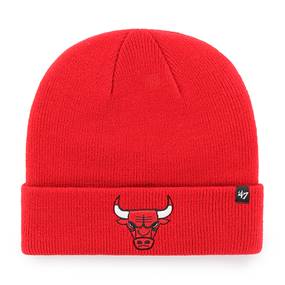 Chicago Bulls Red Primary Cuffed 47 knit product image 1, provided for visual reference and product detail review