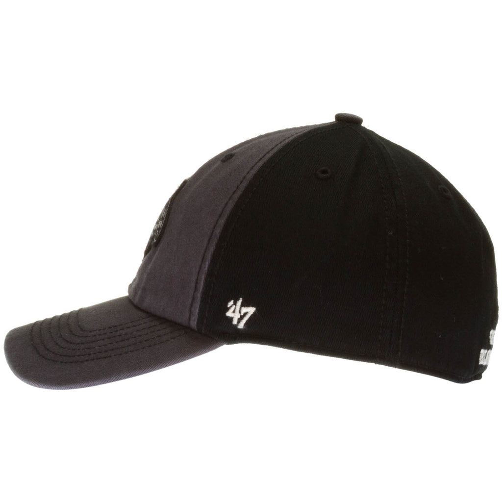 Chicago Blackhawks Grey and Black Primary Logo Franchise Fitted Hat product image 3, provided for visual reference and
