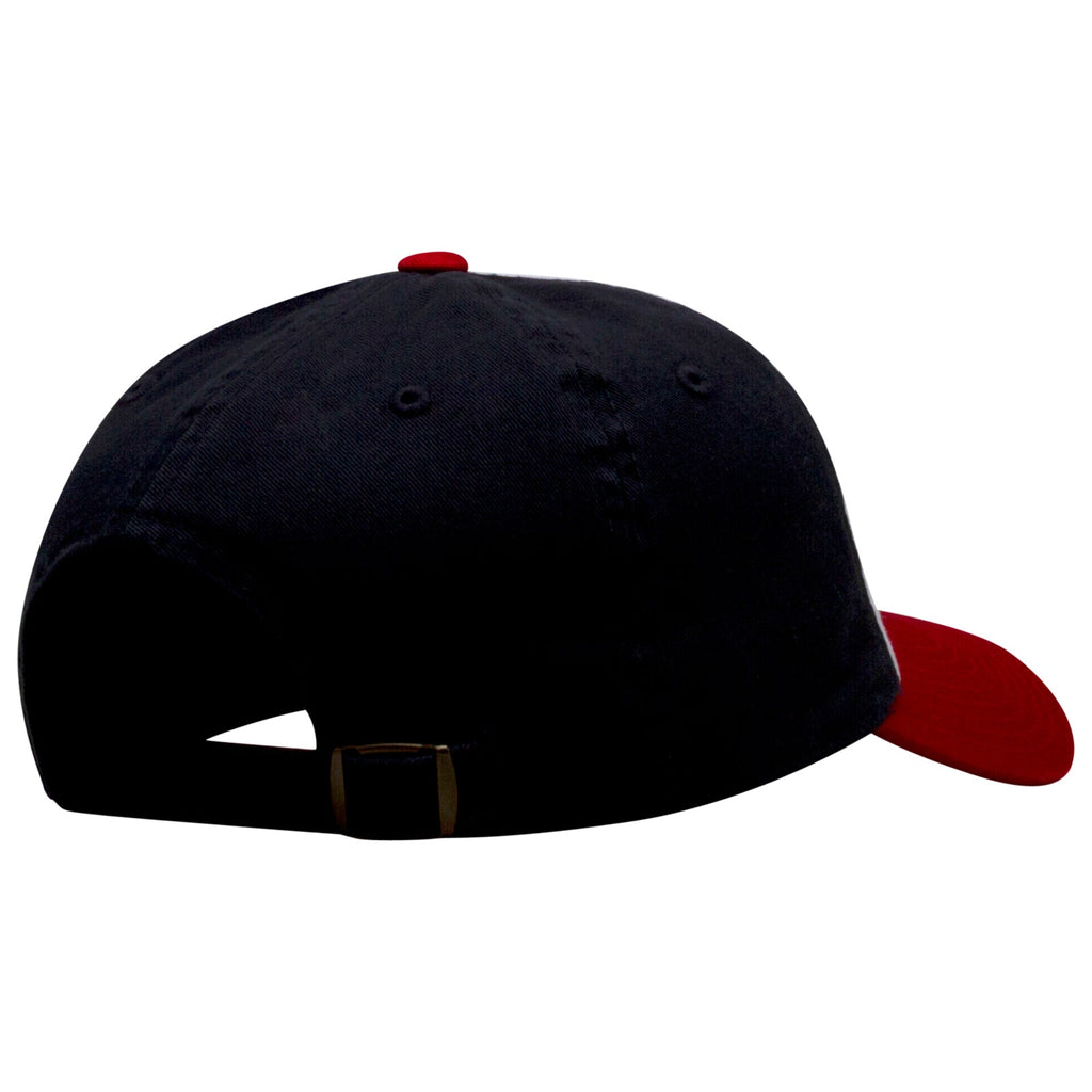 Chicago White Sox Red, White, and Navy Horizontal "Sox" Logo Adjustable Hat product image 2, provided for visual reference