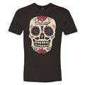 Chicago Black Sugar Skull T-Shirt product image 1, provided for visual reference and product detail review