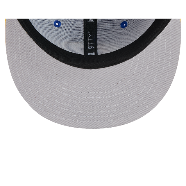 New Era Men Los Angeles Rams 9FIFTY Snapback Hat-Blue/Yellow product image 4, provided for visual reference and product