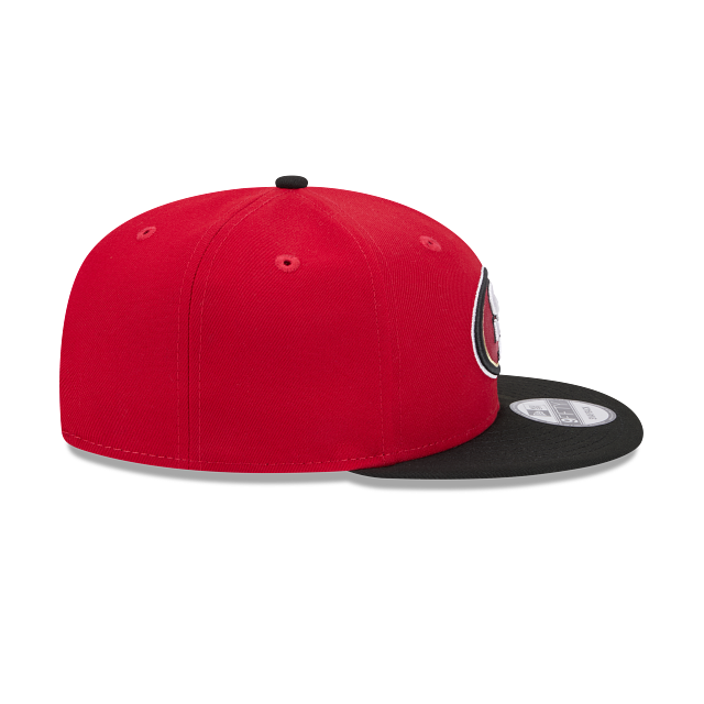 New Era San Francisco 49ers 9FIFTY Snapback Hat - Red/Black product image 6, provided for visual reference and product