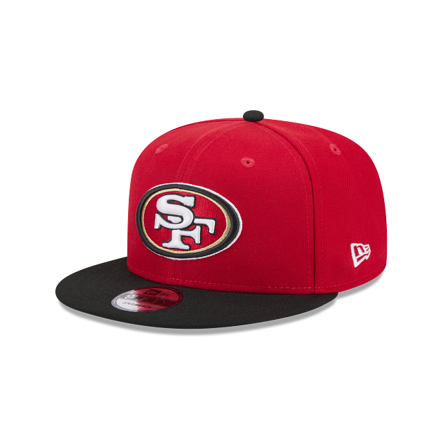 New Era San Francisco 49ers 9FIFTY Snapback Hat - Red/Black product image 5, provided for visual reference and product