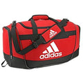 Adidas Defender Iv Small Duffel Bag- Red product image 1, provided for visual reference and product detail review