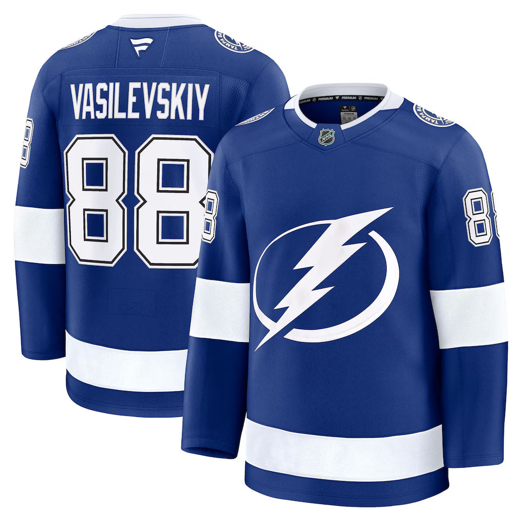 Andrei Vasilevskiy Tampa Bay Lightning Home Premium Jersey product image 1