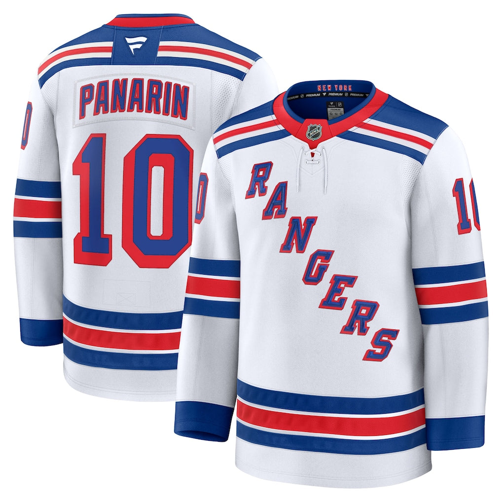 Artemi Panarin New York Rangers Away Premium Jersey - White product image 1