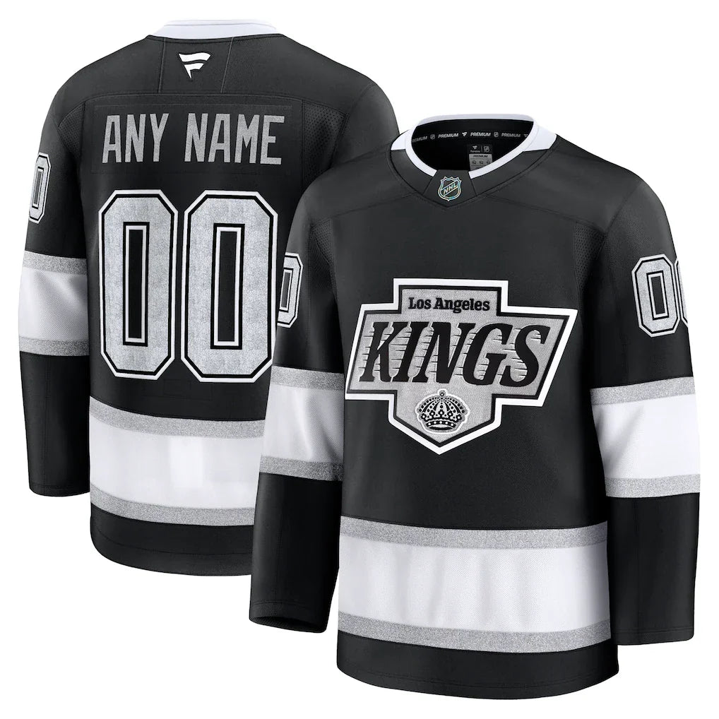 Custom Los Angeles Kings Home Premium Jersey - Black product image 1