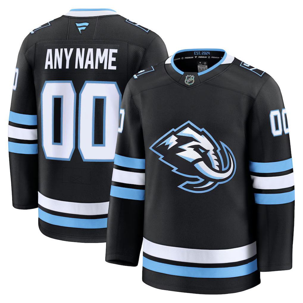 Custom Utah Mammoth Home Premium Player Jersey - Black product image 1