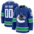 Custom Vancouver Canucks Home Premium Jersey - Blue product image 1