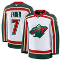 Brock Faber Minnesota Wild 25th Anniversary Premium Jersey product image 1
