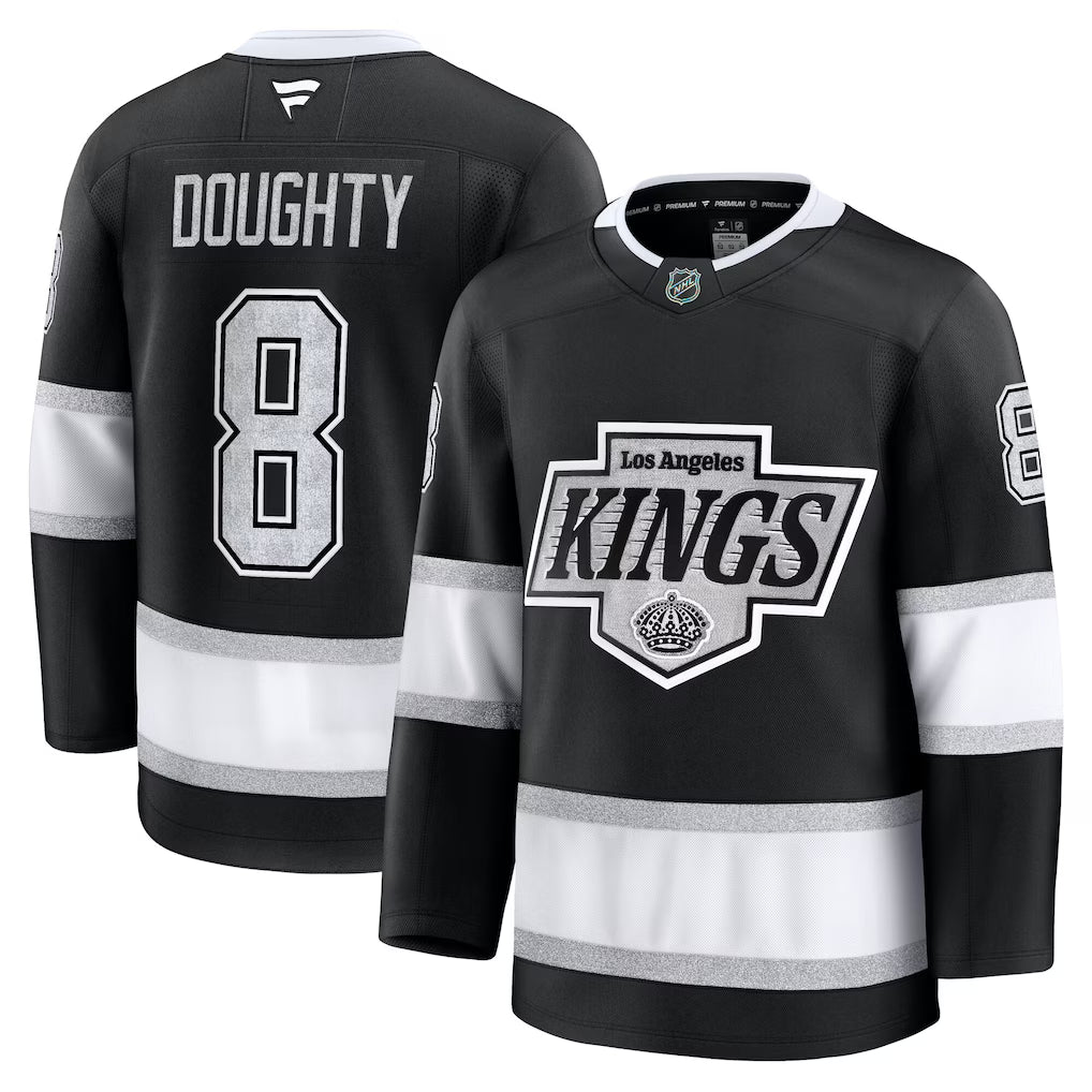 Drew Doughty Los Angeles Kings Home Premium Jersey - Black product image 1