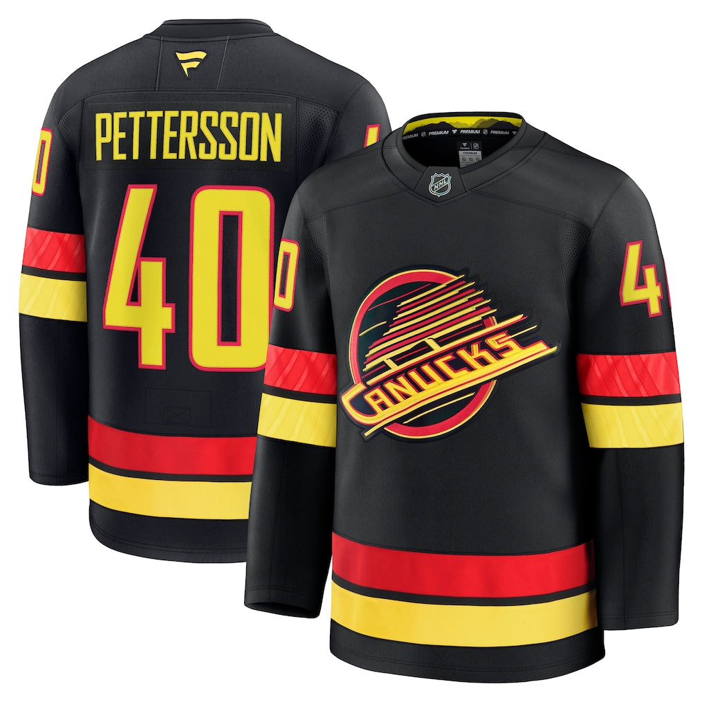 Elias Pettersson Vancouver Canucks Alternate Premium Jersey product image 1