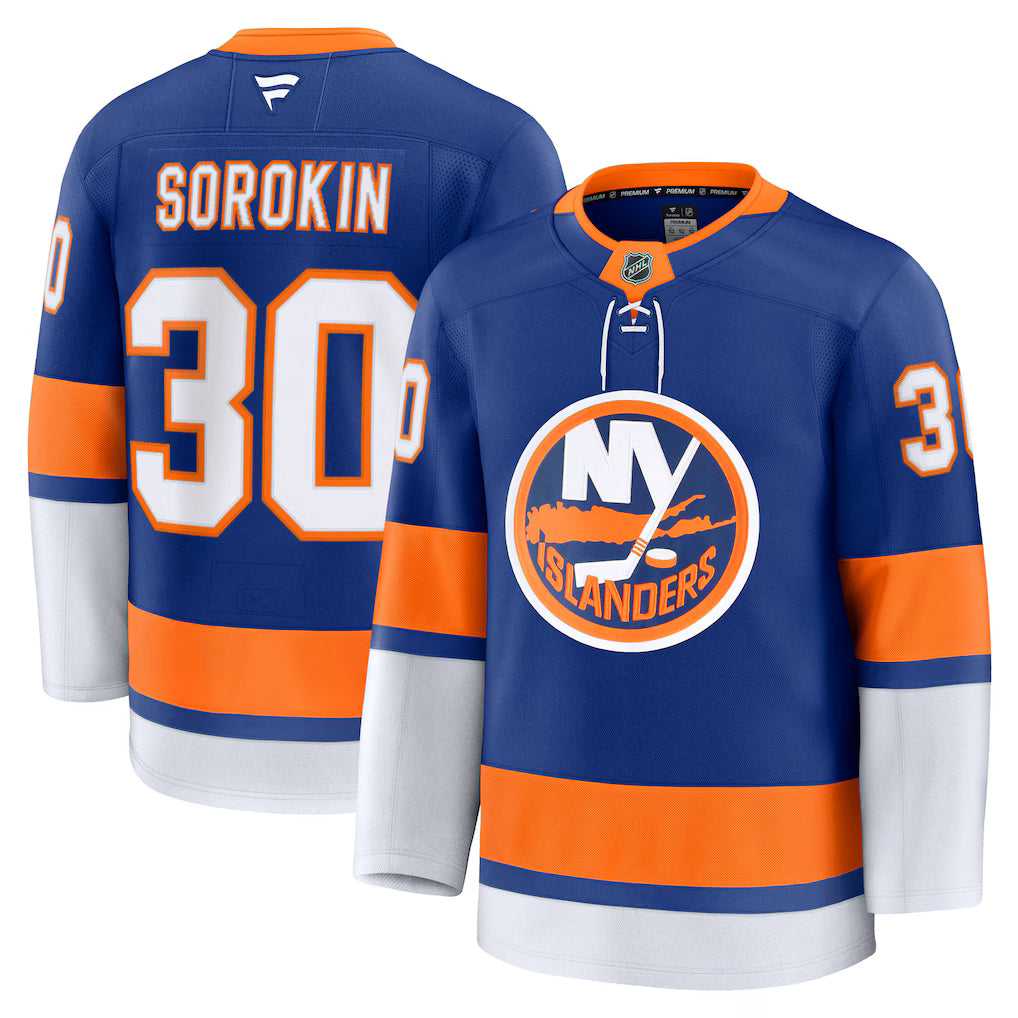 Ilya Sorokin New York Islanders Home Premium Jersey - Royal product image 1