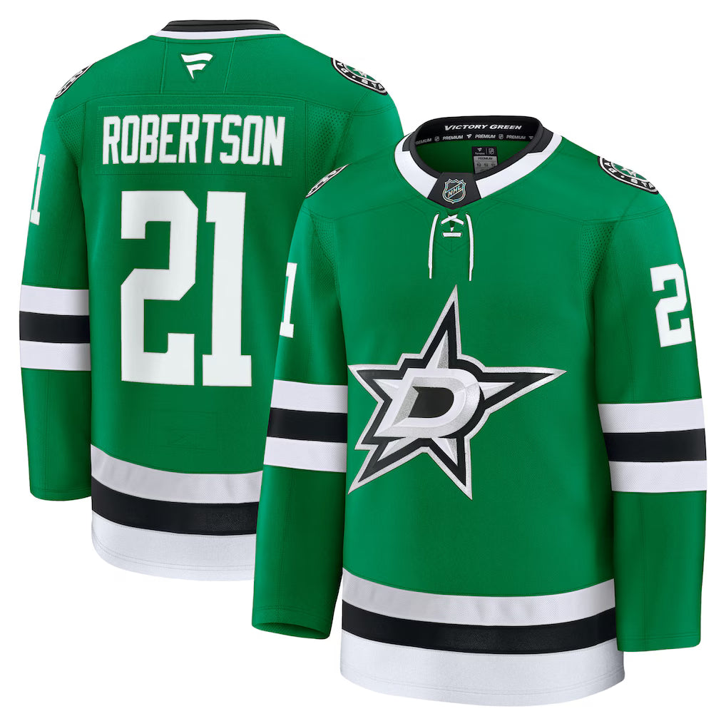 Jason Robertson Dallas Stars Home Premium Jersey - Kelly product image 1