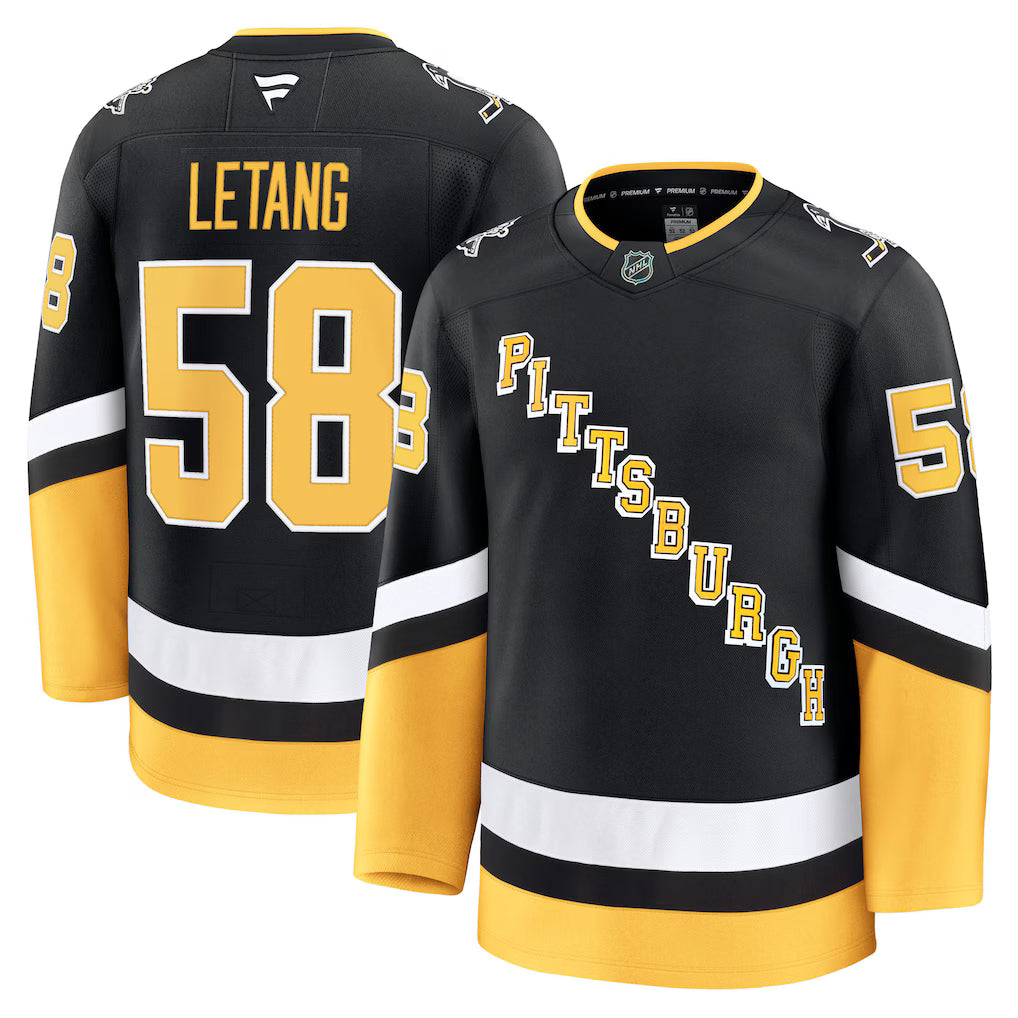 Kris Letang Pittsburgh Penguins Alternate Premium Jersey product image 1