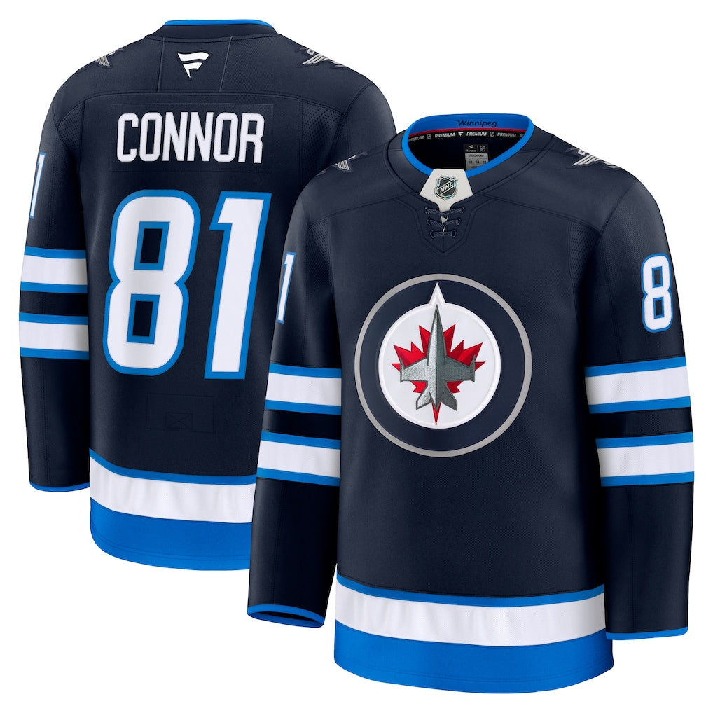 Kyle Connor Winnipeg Jets Home Premium Jersey - Navy product image 1