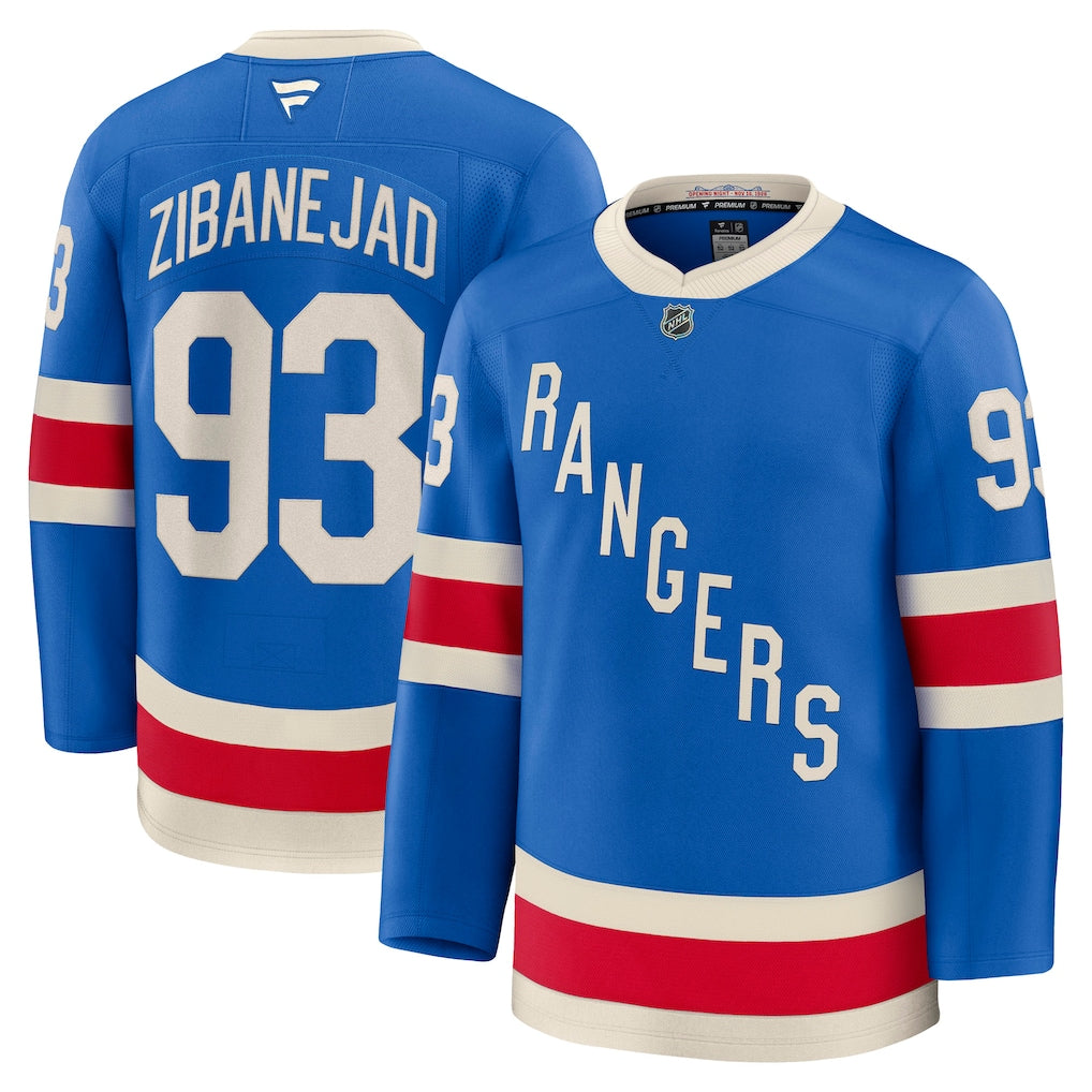 Mika Zibanejad New York Rangers Centennial Premium Jersey product image 1