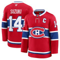 Nick Suzuki Montreal Canadiens Home Premium Jersey - Red product image 1