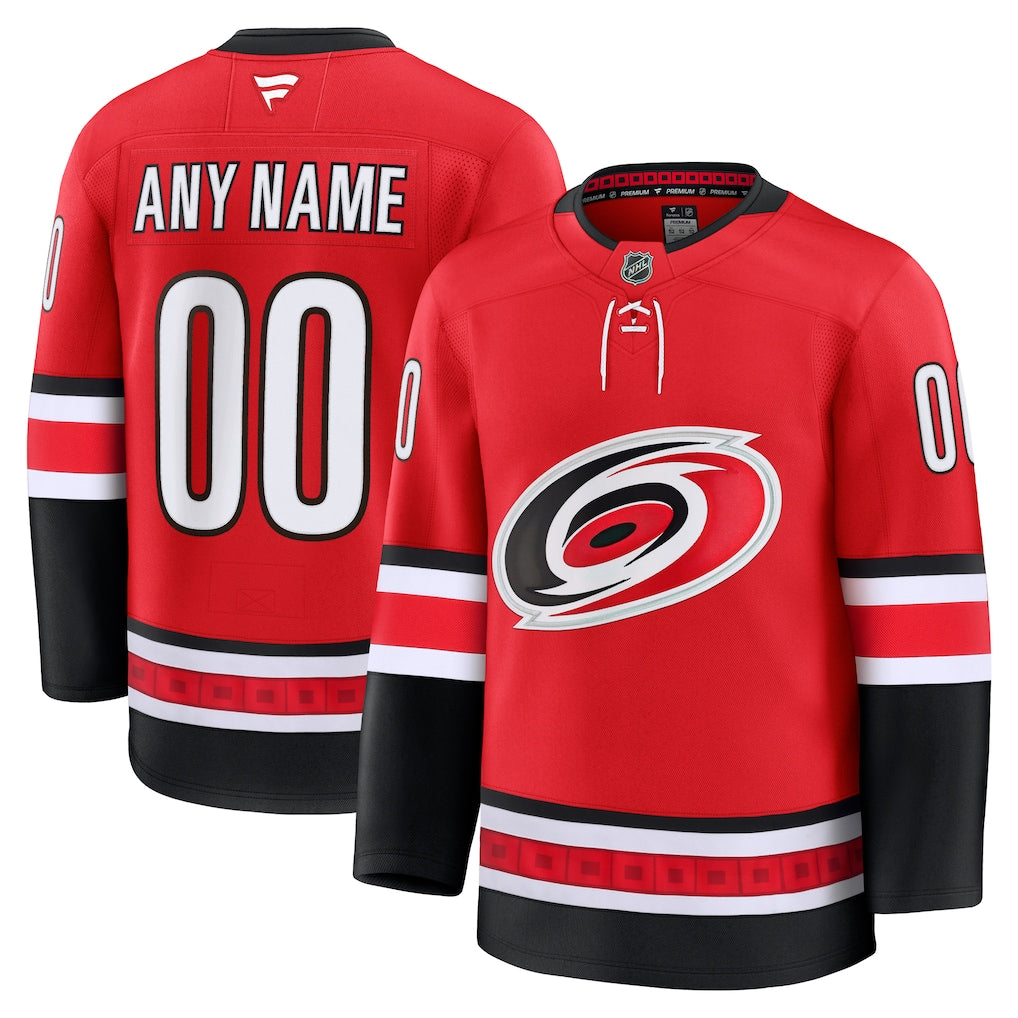 Custom Carolina Hurricanes Alternate Premium Jersey - Red product image 1