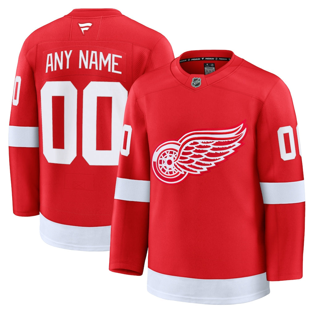 Custom Detroit Red Wings Home Premium Jersey - product image 1
