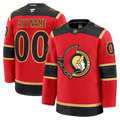 Custom Ottawa Senators Alternate Premium Jersey - Red product image 1