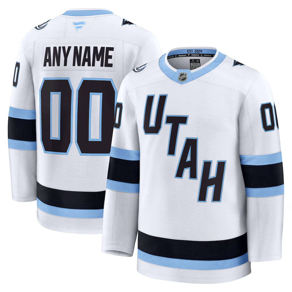 Custom Utah Mammoth Away Premium Player Jersey - White product image 1