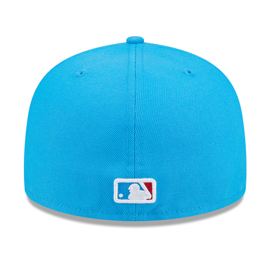 New Era Miami Marlins City Connect Icon 59FIFTY Fitted Hat-Blue/Red product image 4, provided for visual reference and