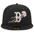 New Era Boston Red Sox Floral 59FIFTY Fitted Hat product image 1, provided for visual reference and product detail review