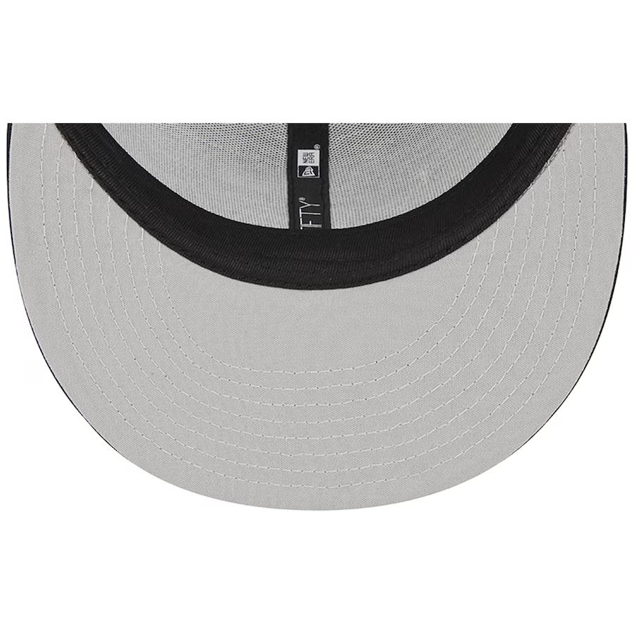 New Era Boston Red Sox Trucker 9FIFTY Snapback Hat-Black/White product image 5, provided for visual reference and product