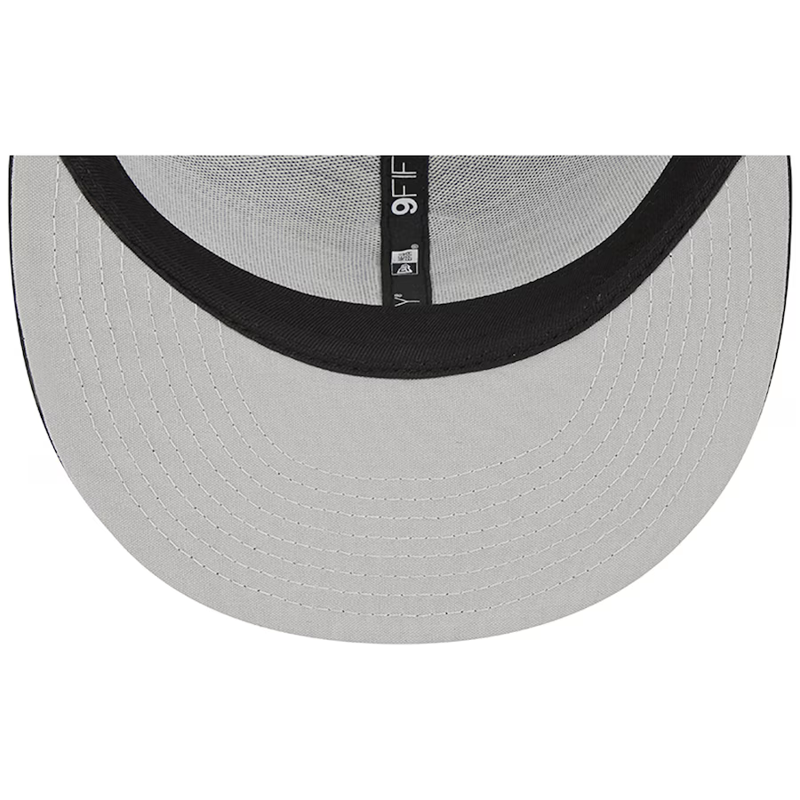 New Era Chicago White Sox Trucker 9FIFTY Snapback Hat - Black/White product image 4, provided for visual reference and