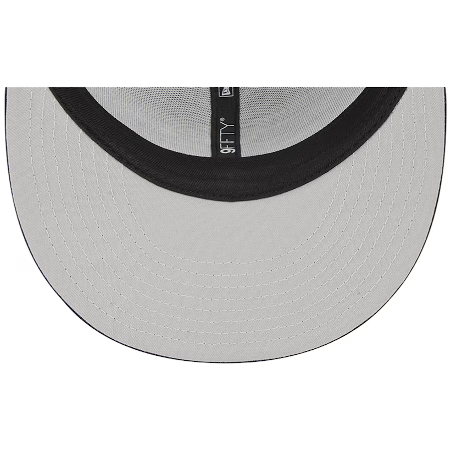New Era Detroit Tigers Trucker 9FIFTY Snapback Hat-Black/White product image 5, provided for visual reference and product