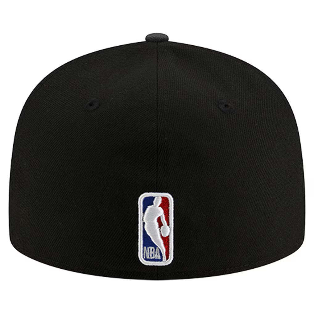 New Era Golden State Warriors Statement Edition 59FIFTY Fitted Hat-Black product image 4, provided for visual reference and