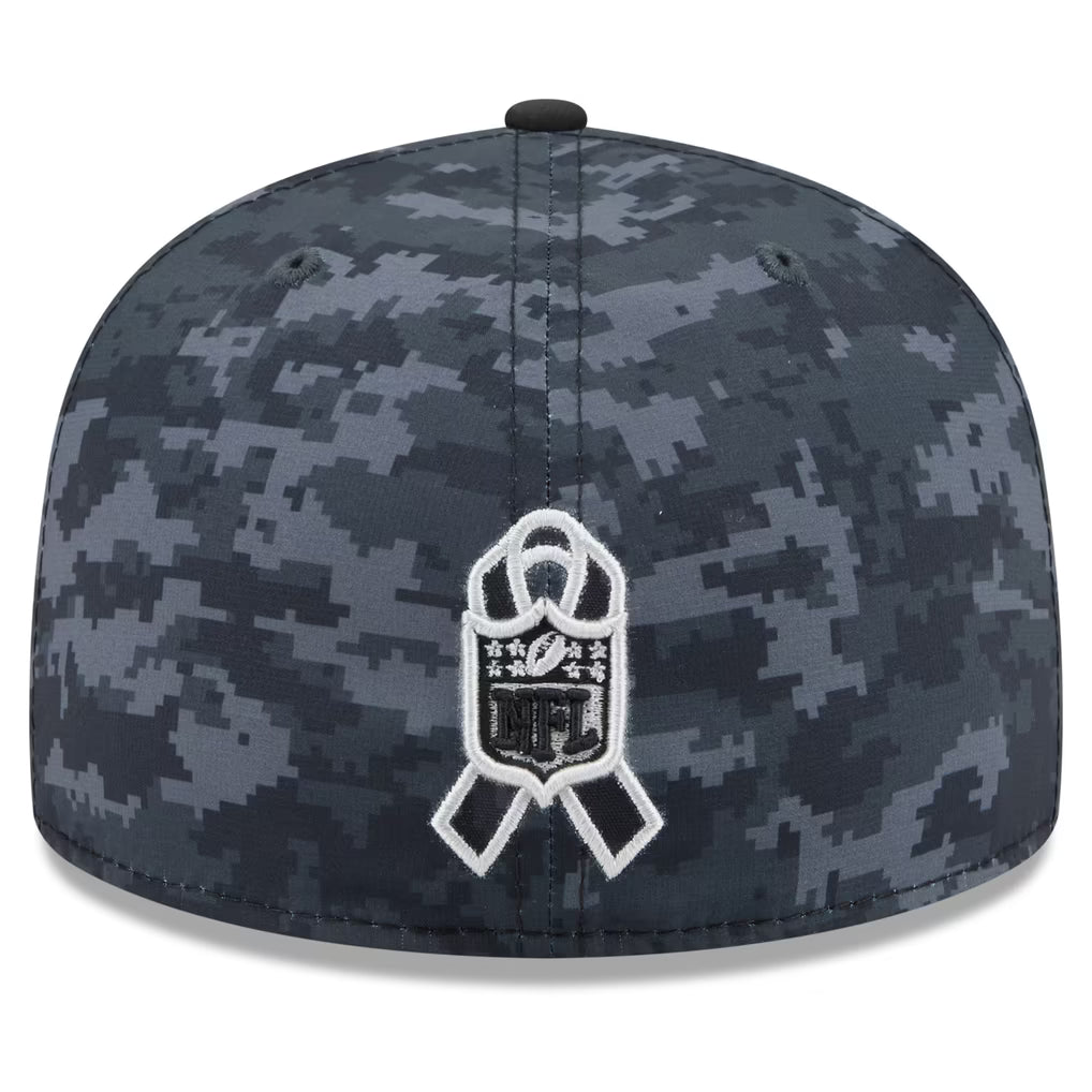 New Era Las Vegas Raiders Salute To Service 2026 59FIFTY Fitted Hat product image 6, provided for visual reference and
