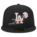New Era Los Angeles Dodgers Floral 59FIFTY Fitted Hat product image 1, provided for visual reference and product detail