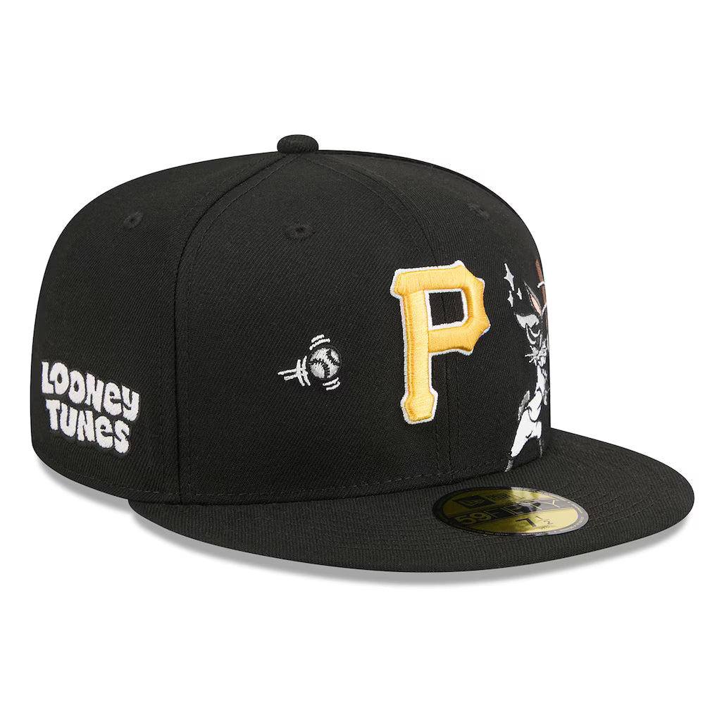 New Era Pittsburgh Pirates Bugs Bunny Swing 59FIFTY Fitted Hat product image 2, provided for visual reference and product
