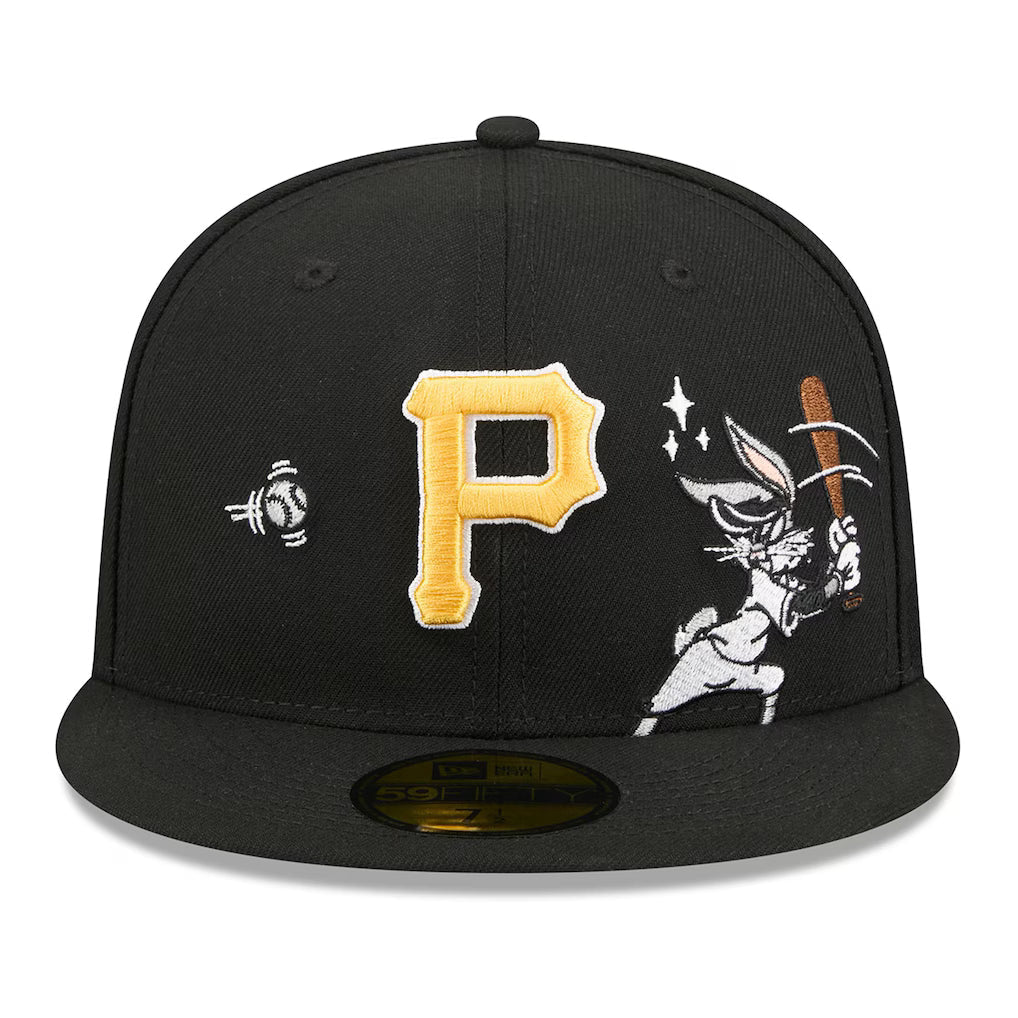 New Era Pittsburgh Pirates Bugs Bunny Swing 59FIFTY Fitted Hat product image 1, provided for visual reference and product