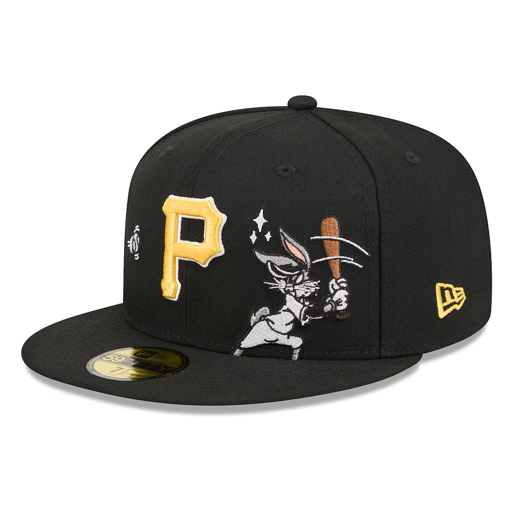 New Era Pittsburgh Pirates Bugs Bunny Swing 59FIFTY Fitted Hat product image 3, provided for visual reference and product
