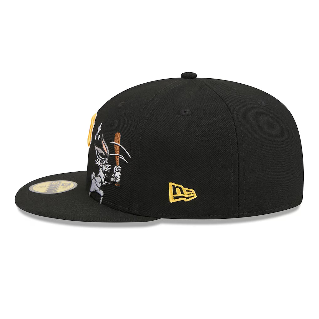 New Era Pittsburgh Pirates Bugs Bunny Swing 59FIFTY Fitted Hat product image 5, provided for visual reference and product